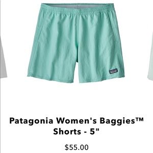 Women’s 5” Patagonia Shorts